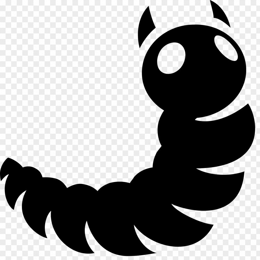 Blue Caterpillar Symbol Clip Art PNG