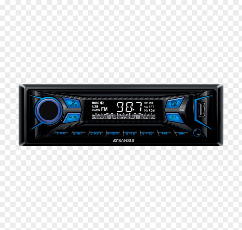 Car Vehicle Audio Radio Receiver Stereophonic Sound ISO 7736 PNG