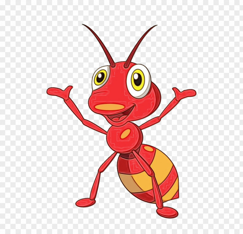 Cartoon Insect Pest Membrane-winged Ant PNG