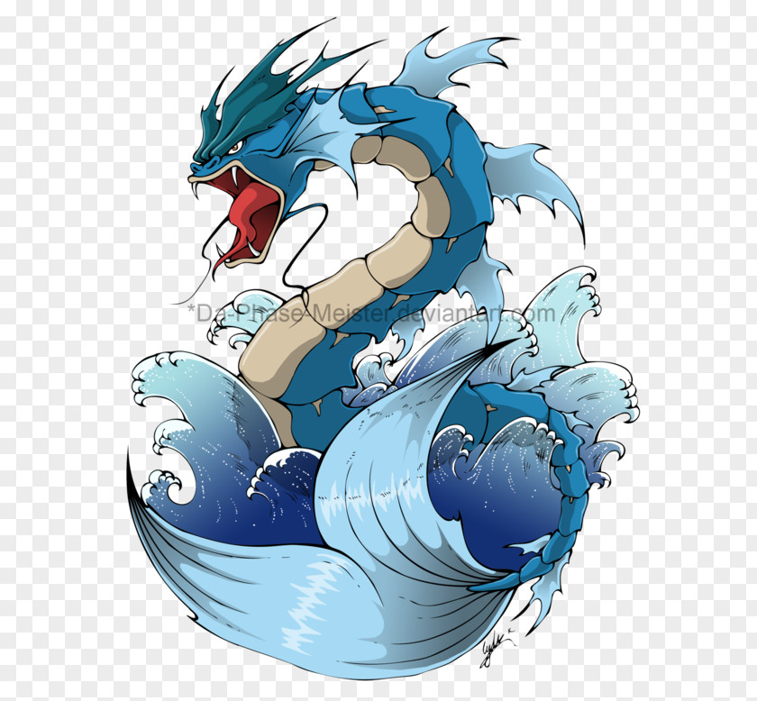 Dragon Misty Gyarados Pokémon Tattoo PNG