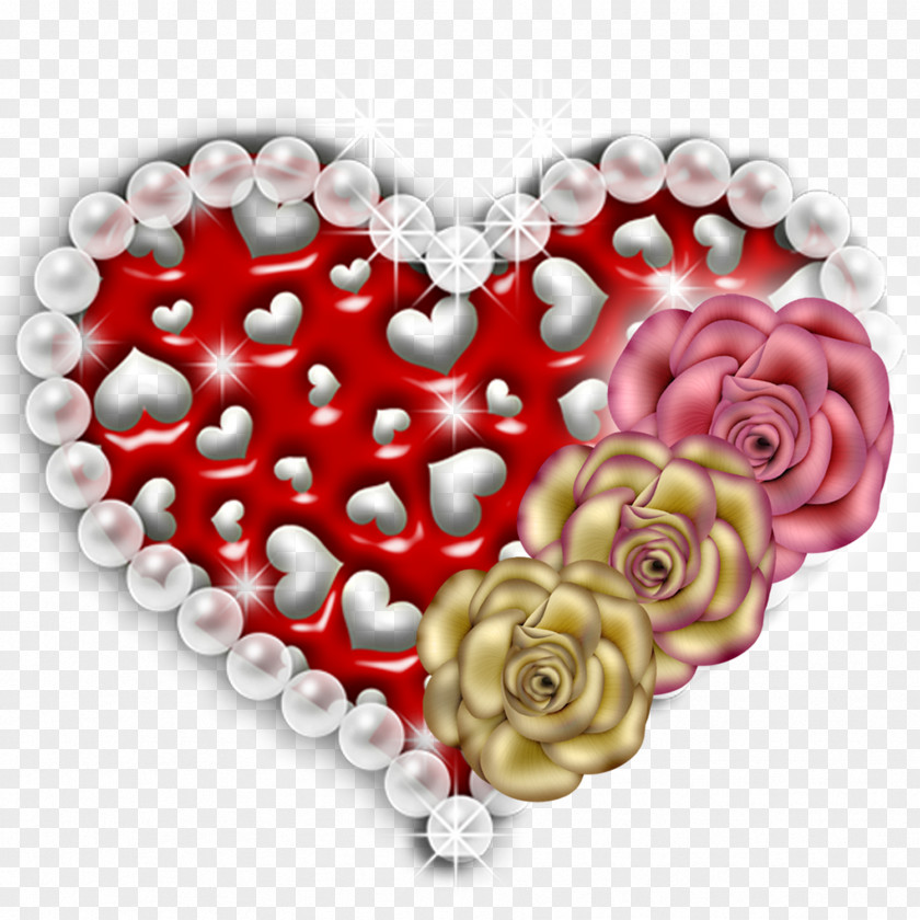 Heart GIF Image Napperons Ronds PNG