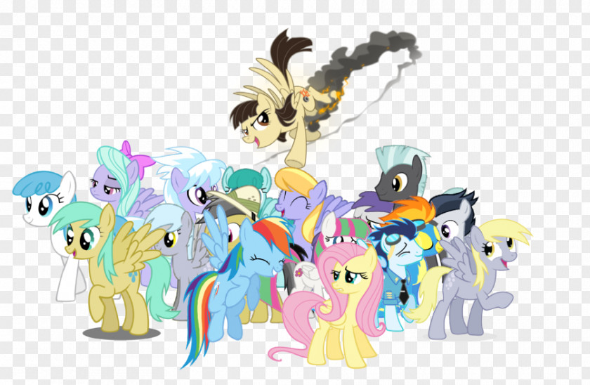 Pegasus My Little Pony Rainbow Dash Derpy Hooves PNG