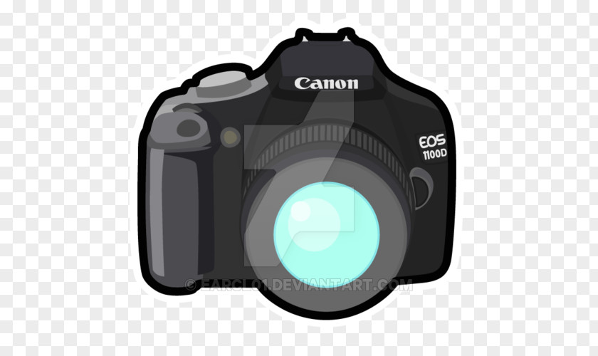 Photo Cameras Canon EOS Camera Cartoon Drawing Clip Art PNG