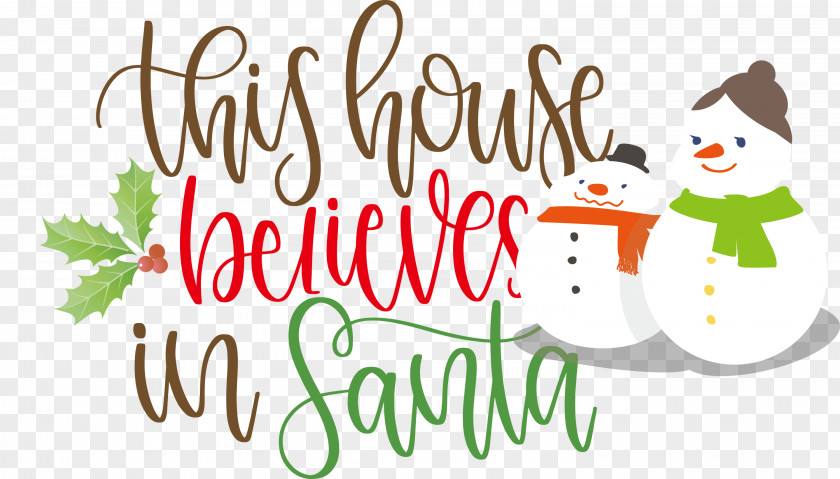 This House Believes In Santa PNG