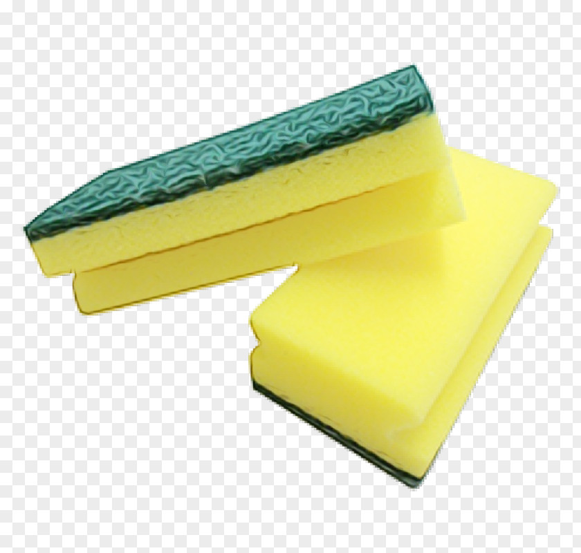 Yellow Sponge Processed Cheese Rectangle Dairy PNG