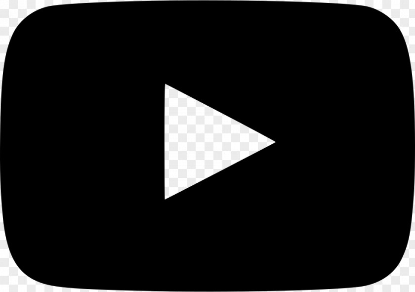 Youtube YouTube Play Button Black And White Clip Art PNG