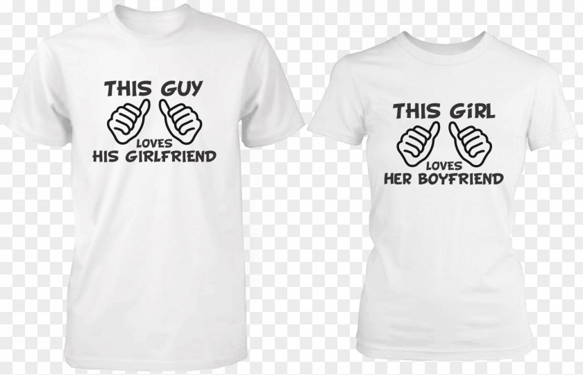 Boy Friend T-shirt Clothing Top Couple PNG
