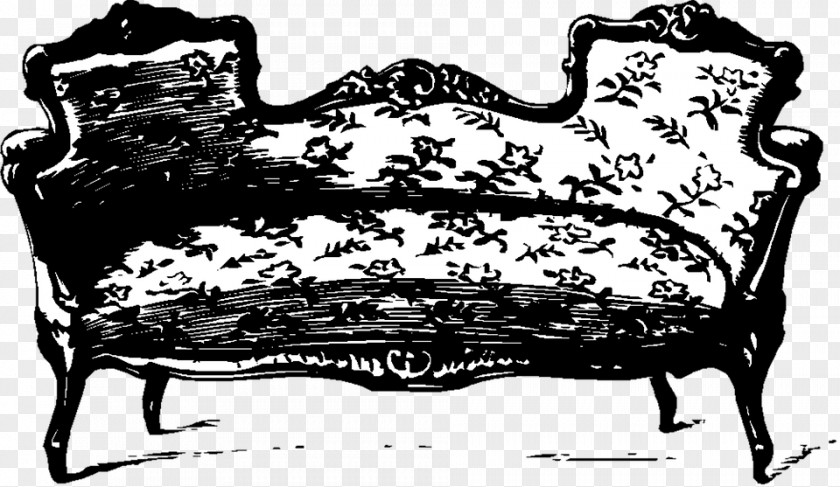 Chair Antique Furniture Couch Clip Art PNG