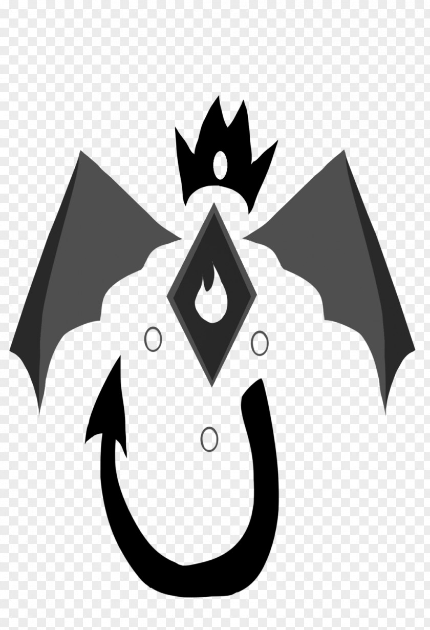 Demon Symbol Logo Art PNG