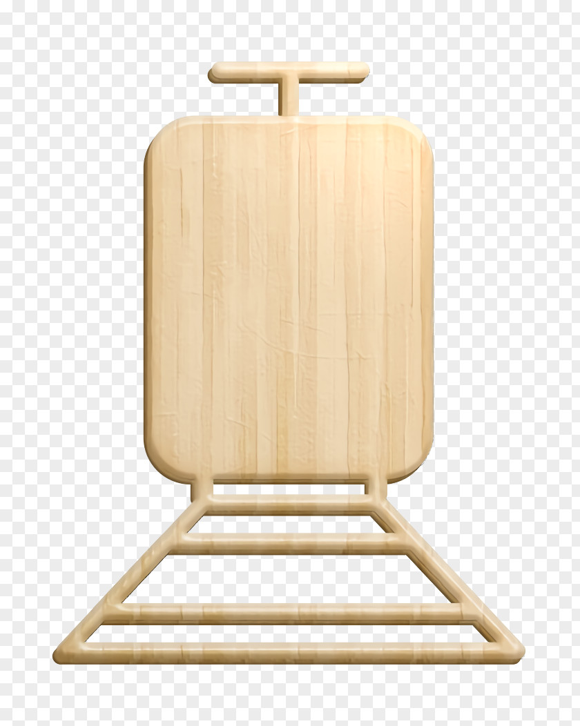 Furniture Beige Wood Icon PNG
