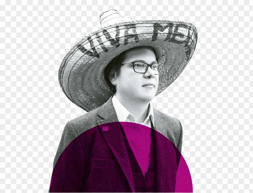 Glasses Portrait Fedora PNG