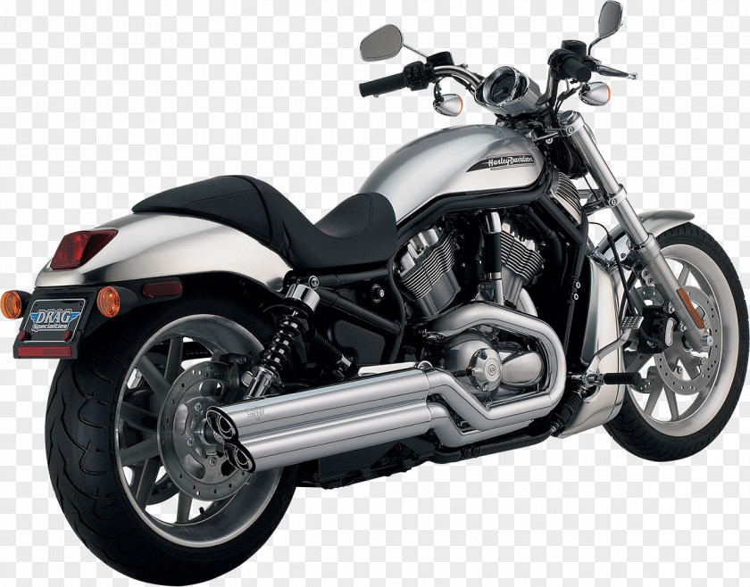 Harley-davidson Exhaust System Car Harley-Davidson Motorcycle Honda VTX Series PNG