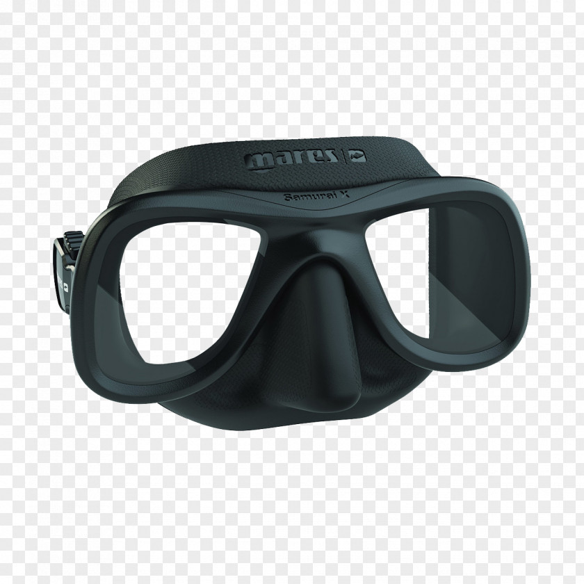 Mask Diving & Snorkeling Masks Mares Free-diving Samurai PNG