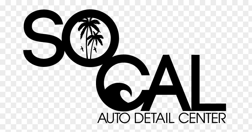 So Cal Logo Auto Detailing Brand SoCal Detail Center™ Font PNG