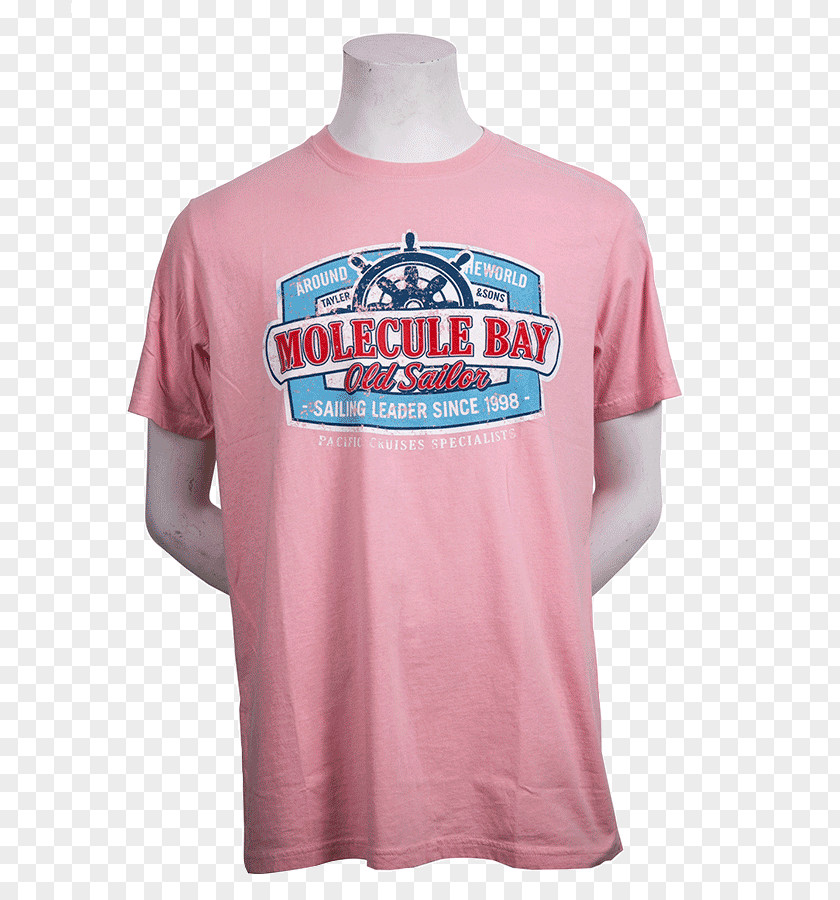 T-shirt Pink Sleeve Green PNG