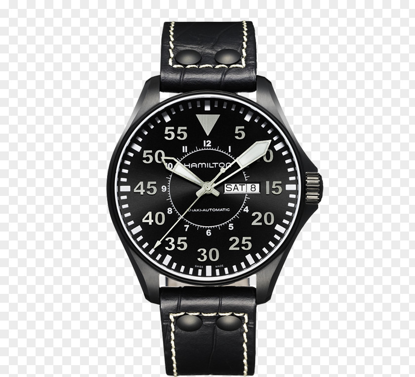 Watch Hamilton Company Alpina Watches Khaki Aviation Pilot Auto Chronograph PNG