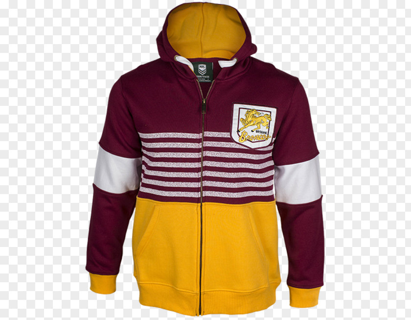 2014 Brisbane Broncos Season Hoodie National Rugby League Jersey PNG