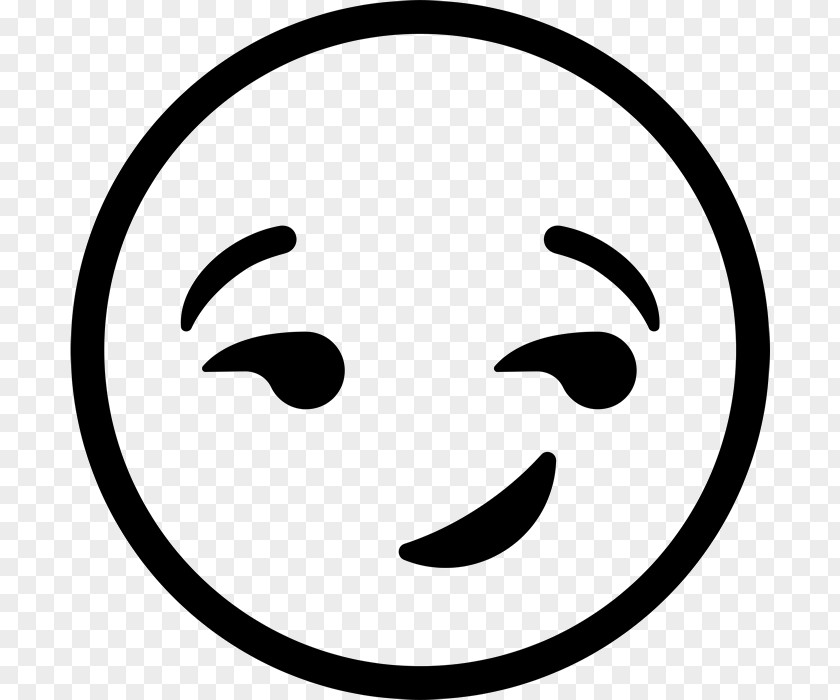 Bakery Label Smirk Emoji Emoticon Smiley Wink PNG