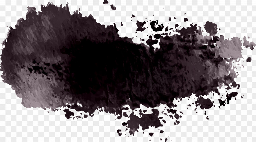 Black Brushstroke Inkstick Image Graphics Ink Brush Download PNG