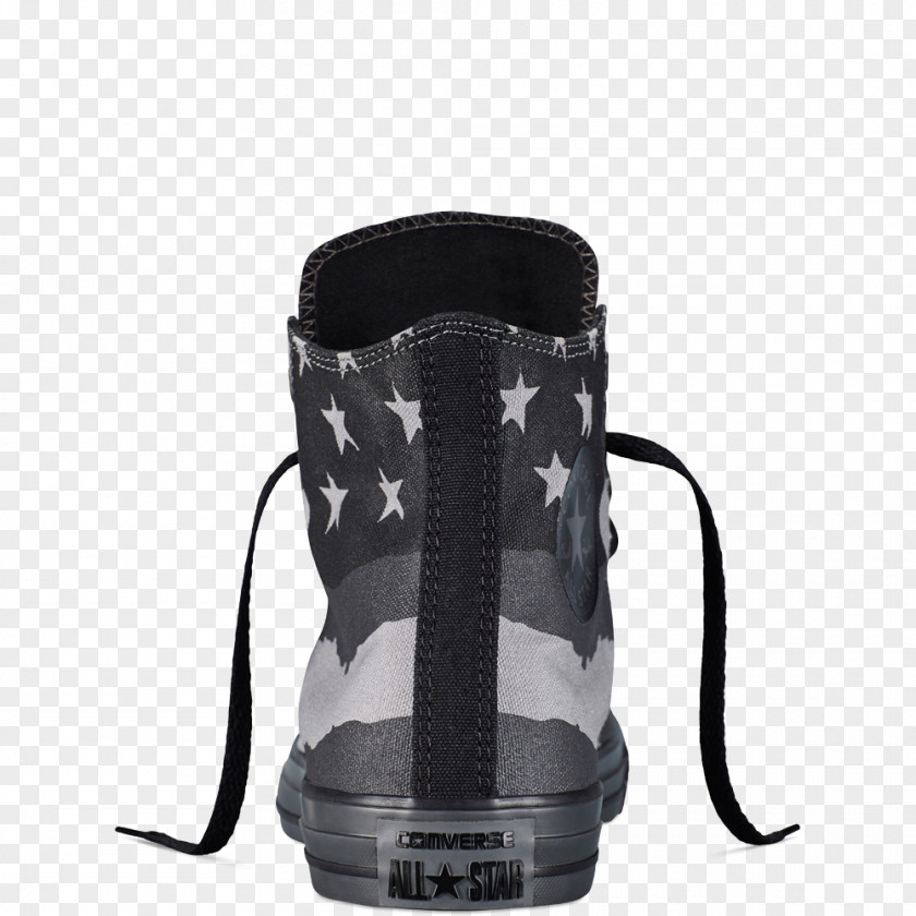 Dolphin Watercolor Boot Shoe Black M PNG