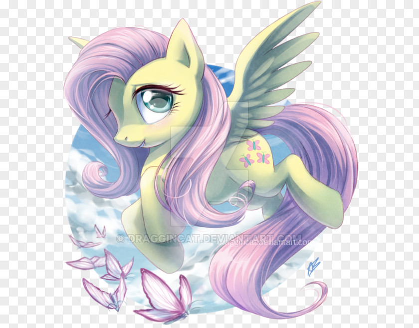 Fan Pony Fluttershy Art PNG