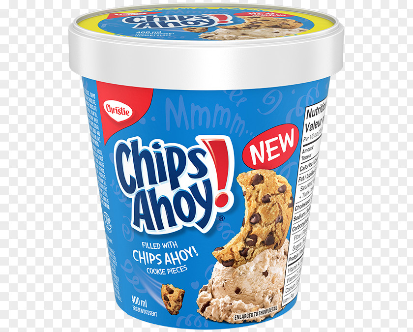 Ice Cream Chocolate Chip Cookie Smarties Chips Ahoy! PNG