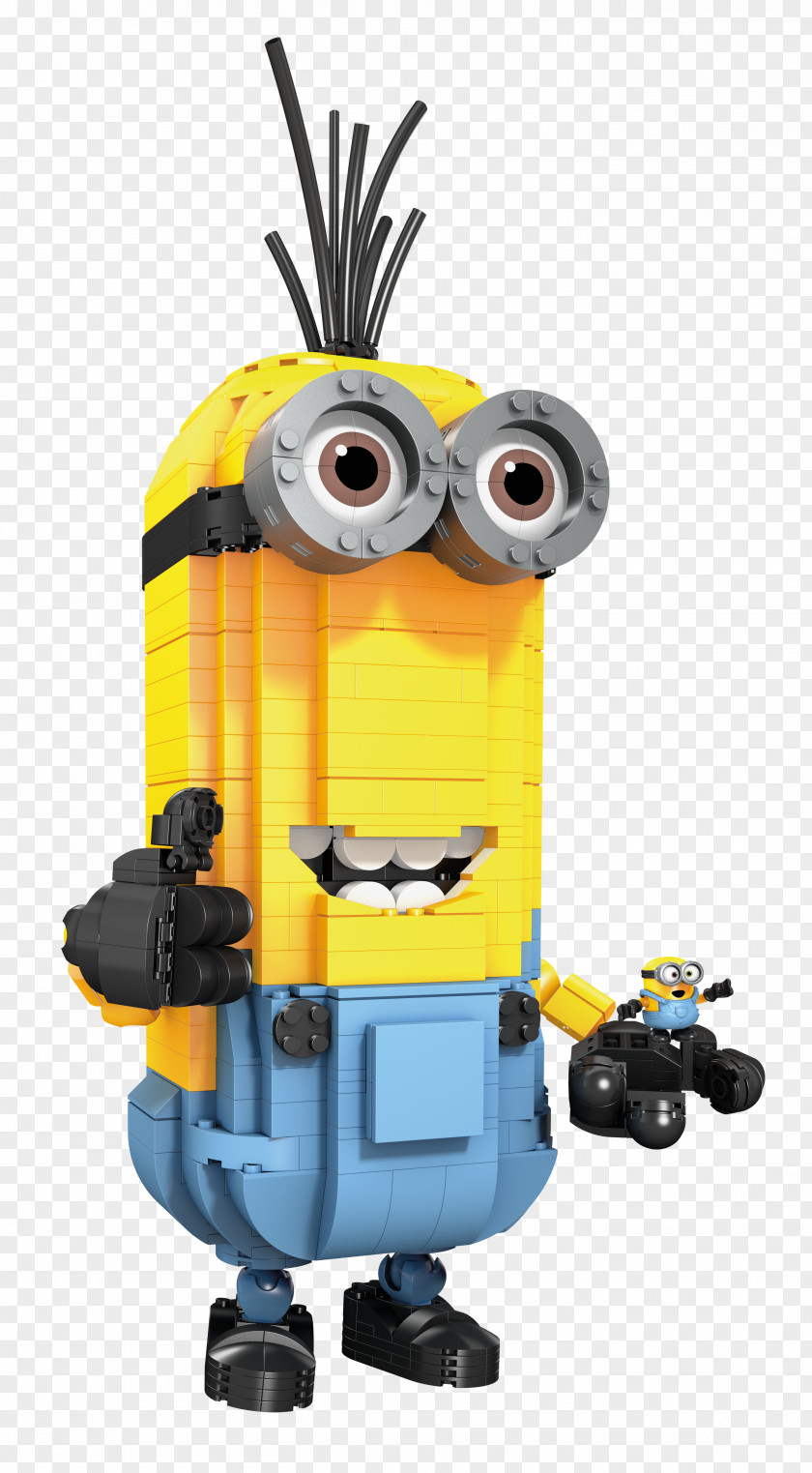Minions Kevin The Minion Toy Despicable Me: Rush Mega Brands Construction Set PNG