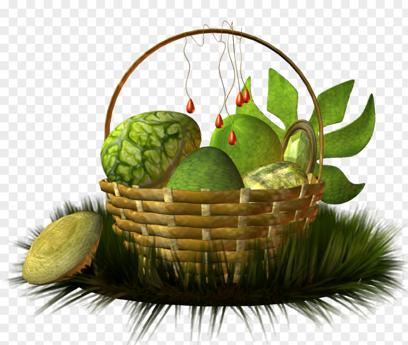 Silhouette Easter Grass Eggs Food Fruit Flowerpot Smoothie PNG