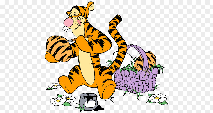 Tiger Tigger Winnie-the-Pooh Eeyore Clip Art PNG