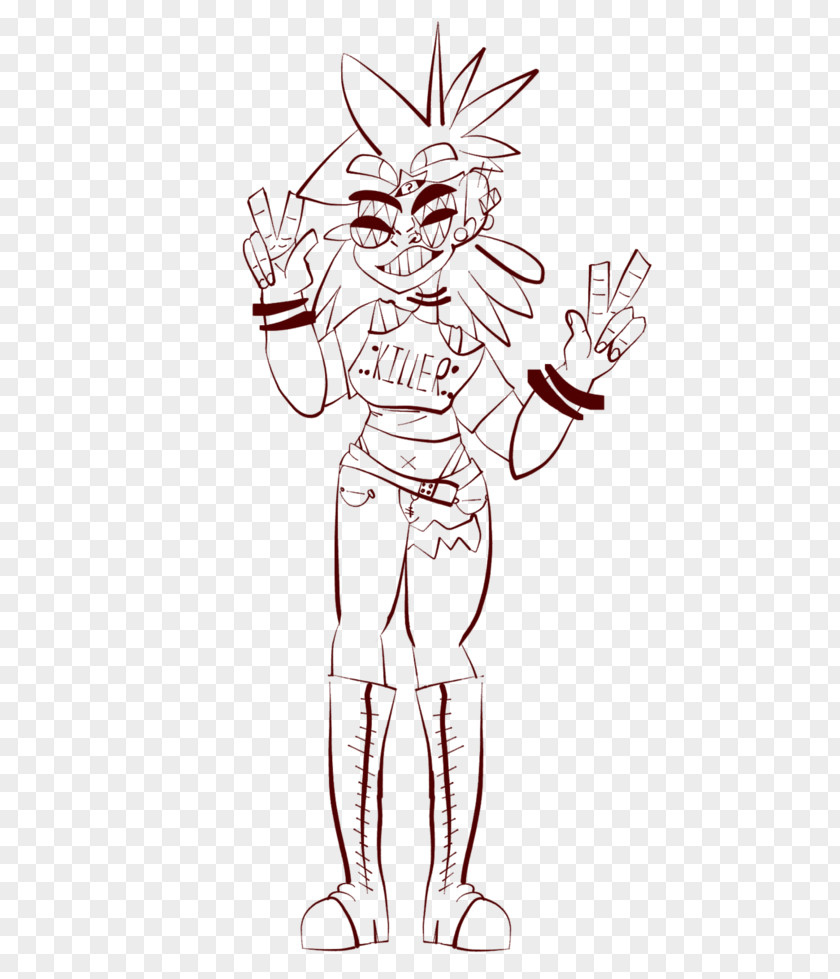 Carnival Continuation Finger Sketch Illustration Human Line Art PNG