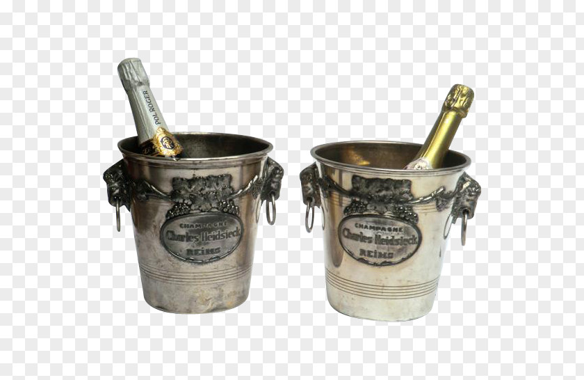 Champagne Tableware Bucket Wine PNG