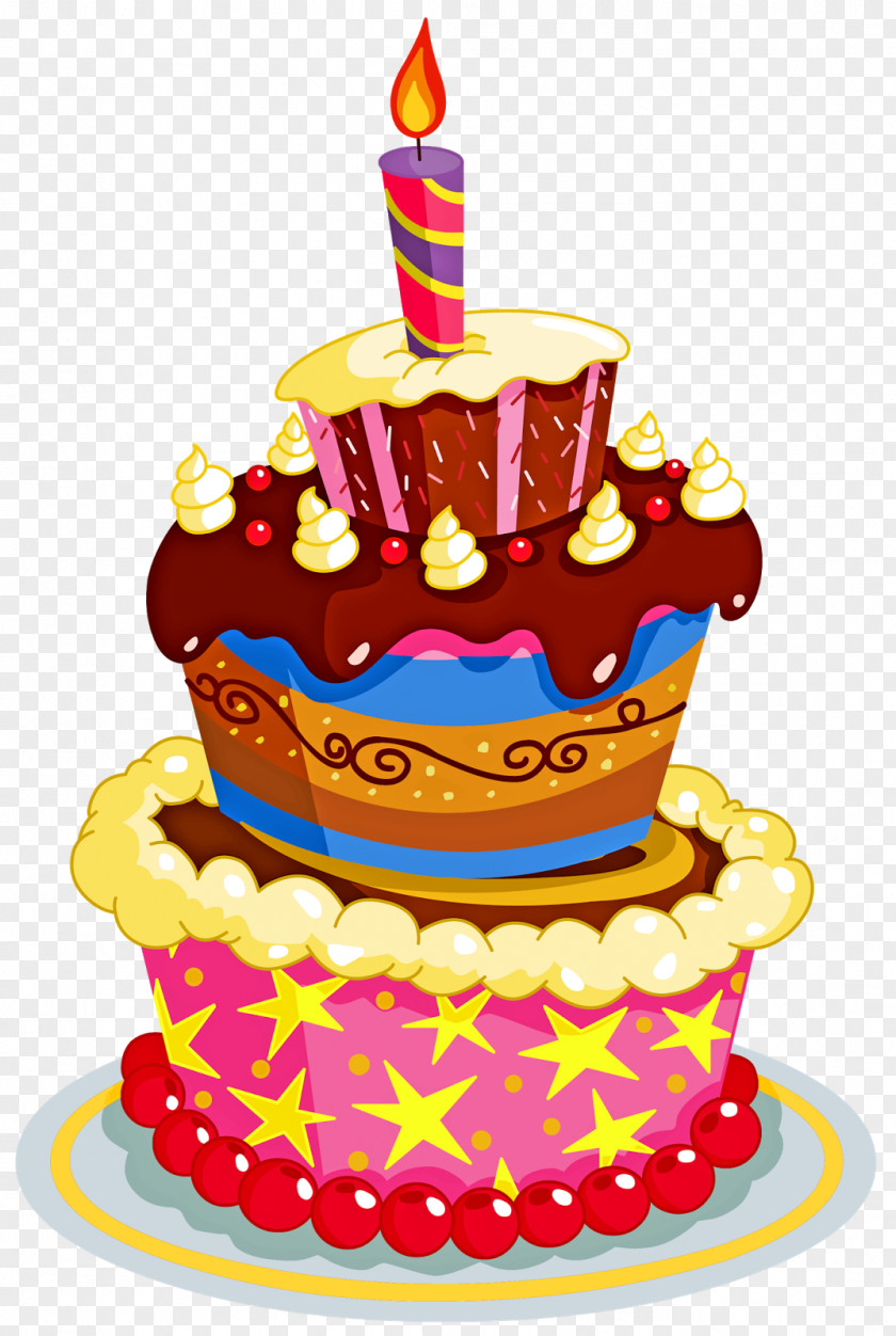 Crayon Clipart Free Chocolate Cake Birthday Cupcake Cream PNG