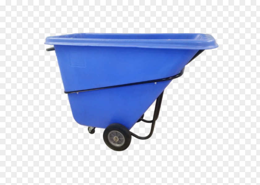 Design Wheelbarrow Cobalt Blue Plastic PNG