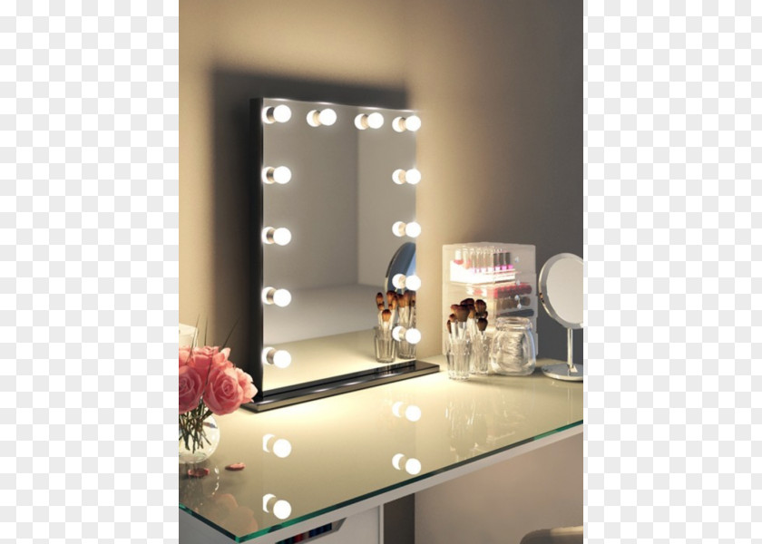 Light Light-emitting Diode Mirror LED Lamp Make-up PNG
