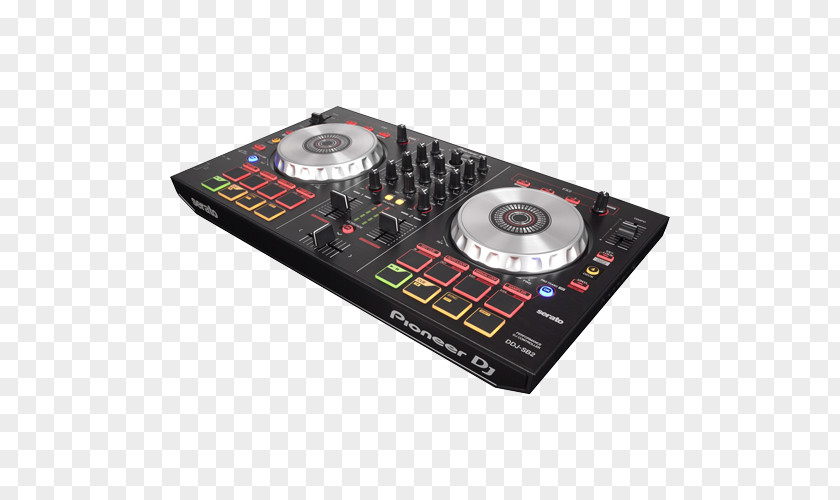 Pioneer DDJ-SB2 DJ Controller Disc Jockey Mixer PNG