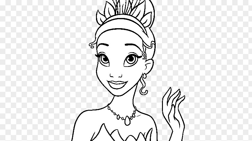 Princess And The Frog Coloring Book Worksheet Child Page Mathematics PNG