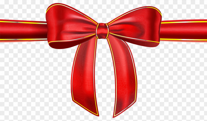 Ribbon Gift Satin Red Bow PNG