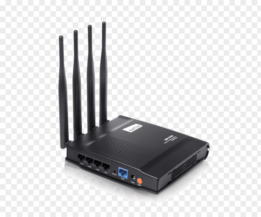 4-port Switch (integrated)EN, Fast EN, IEEE 802.11b, 802.11g, 802.11n 802.11ac NETIS Netis WF2710Others DL4422 Wireless Router PNG