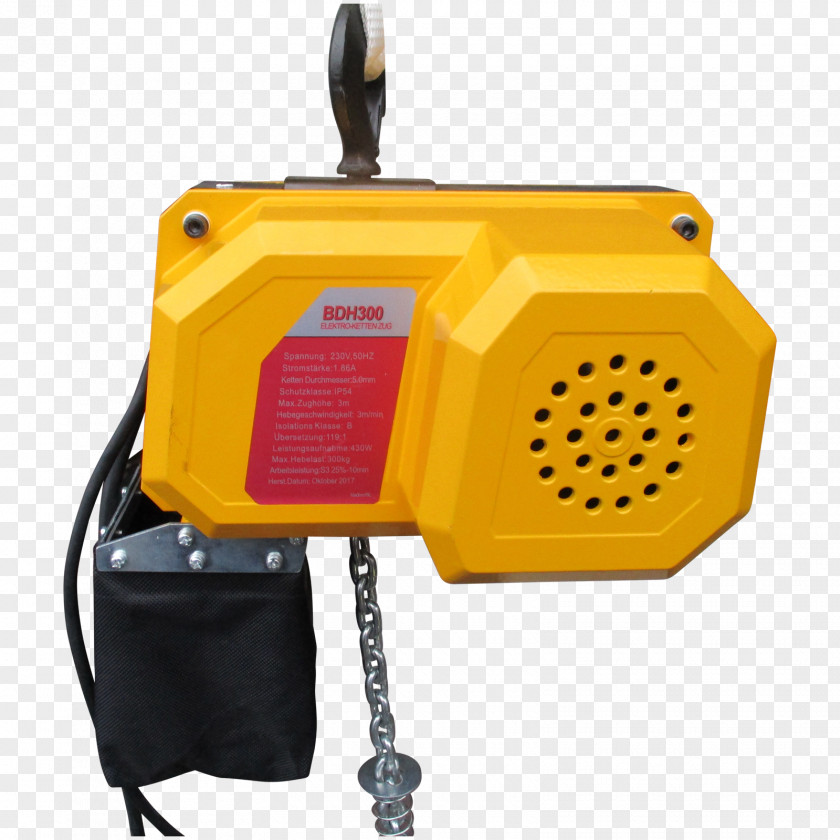 Chain Tool Kettenzug Electricity Pulley Hoist PNG