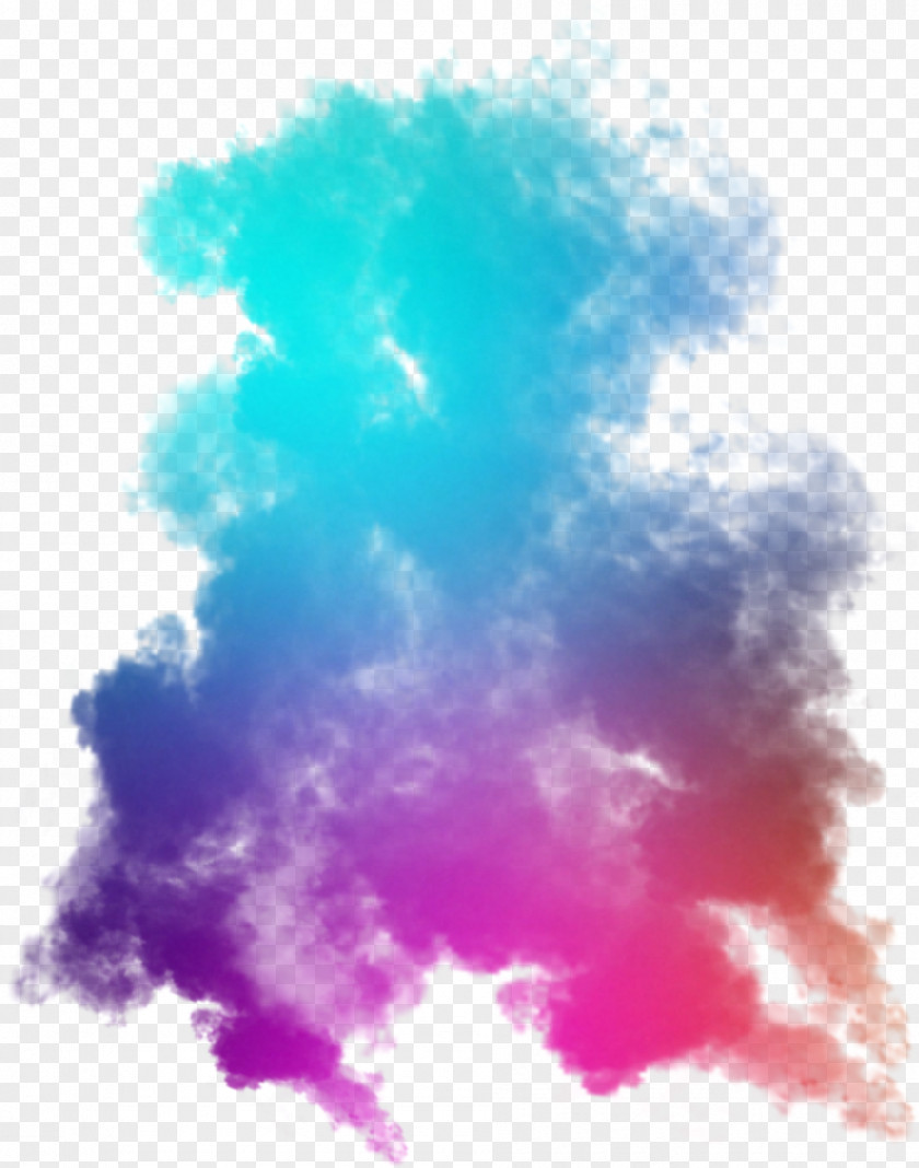 Magenta Cumulus Cloud Drawing PNG