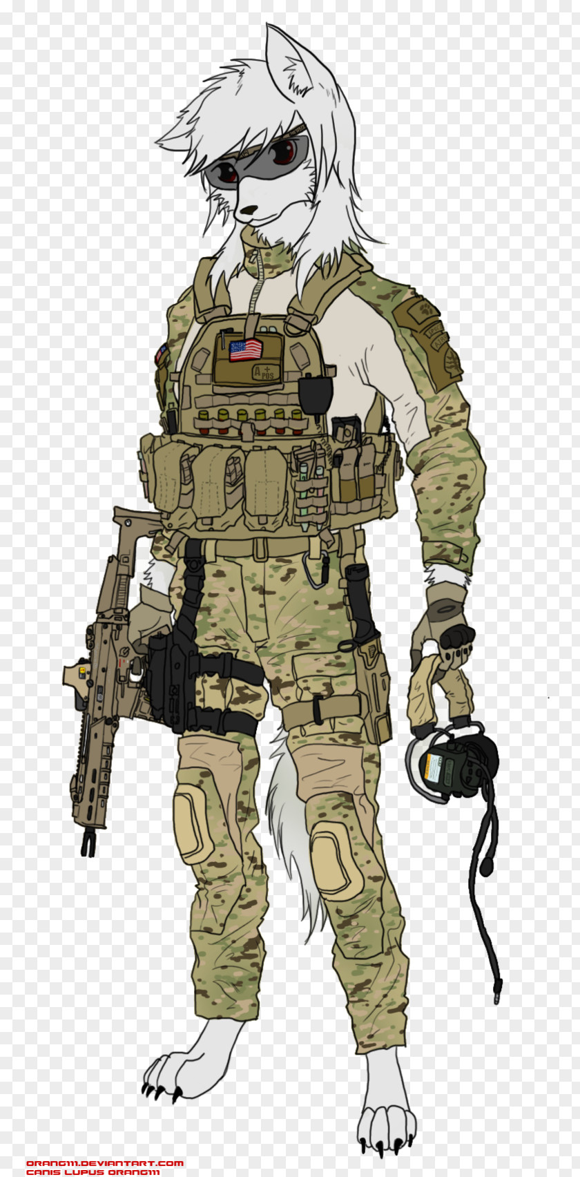 Soldier Furry Fandom DeviantArt PNG