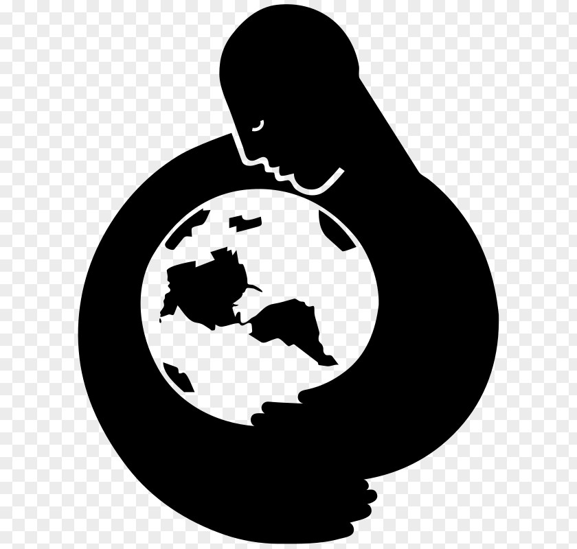 Earth Day Silhouette Clip Art PNG
