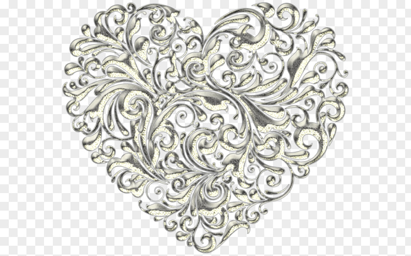 Heart-shaped Ornament Heart Drawing Clip Art PNG