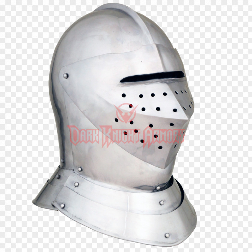 Knight Close Helmet Combat Armet Components Of Medieval Armour PNG