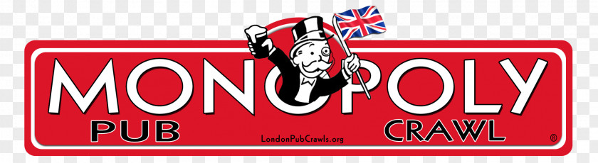 Monopoly Pub Crawl Logo Bar PNG