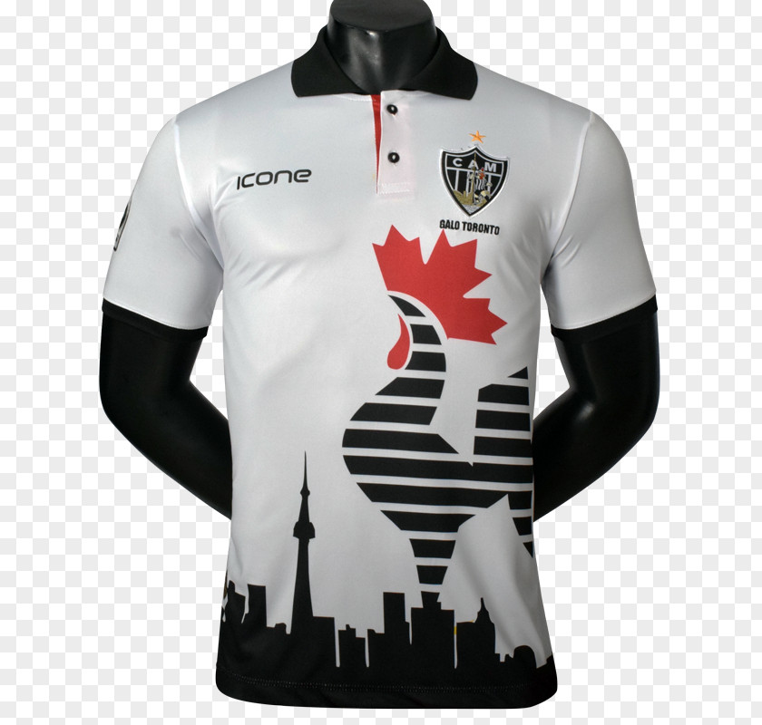 T-shirt Clube Atlético Mineiro Sleeve Polo Shirt PNG