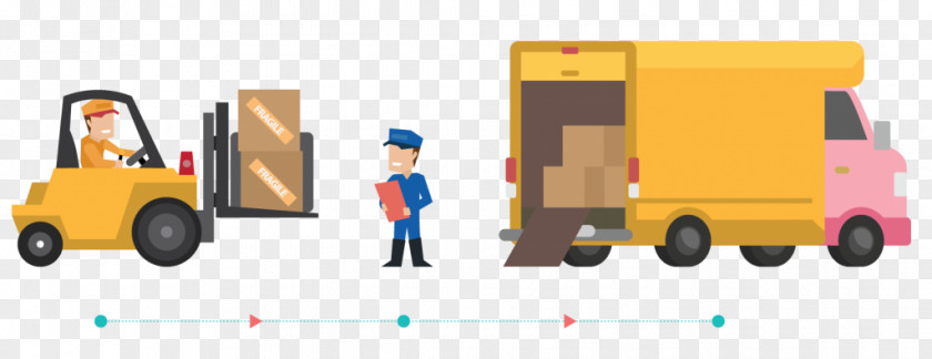 Warehouse Management Order Picking System Fulfillment Cartoon PNG