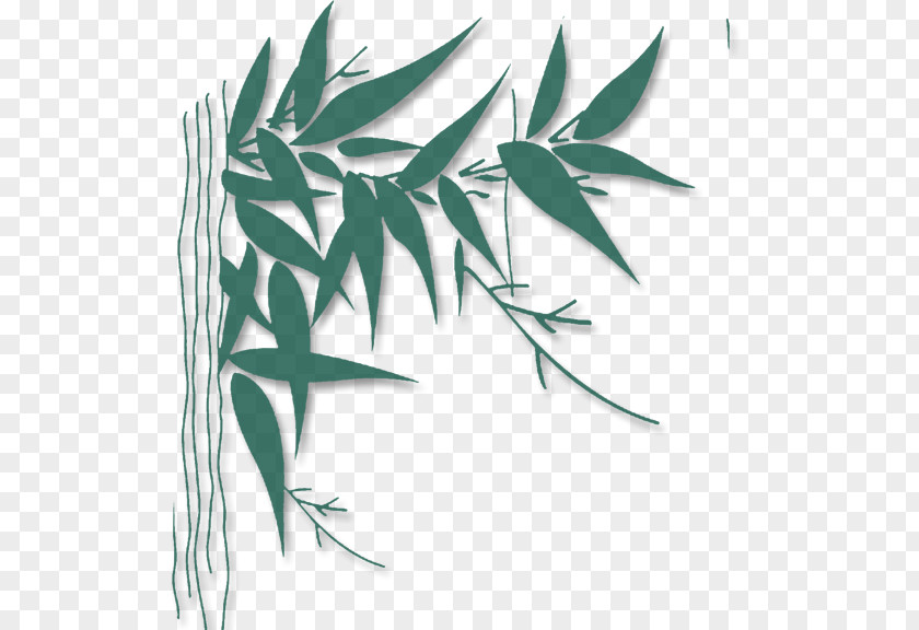 Bamboo Pixel Download Template PNG