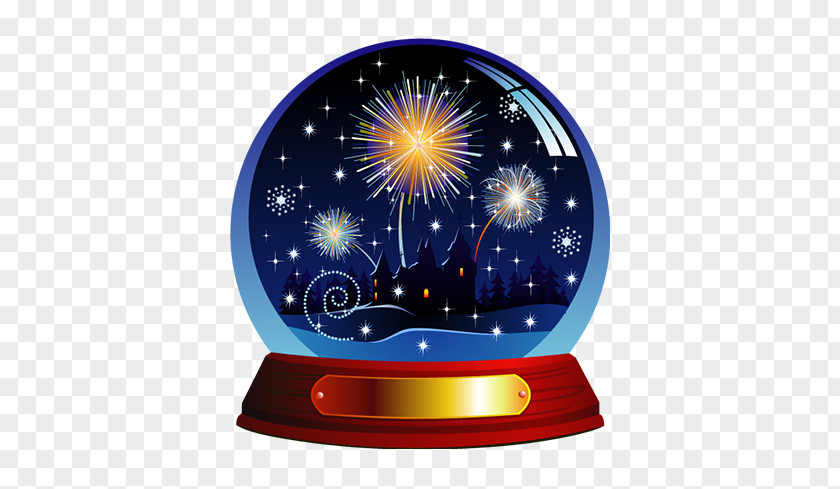 Christmas Snow Globes Vexel PNG
