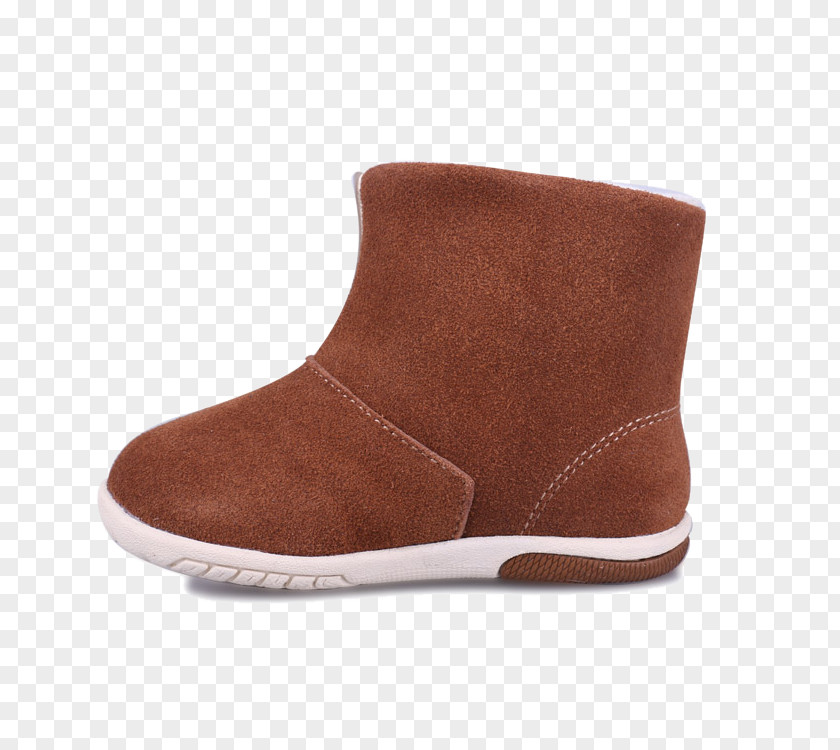 Europe-wide Cattle Cashmere Baby Toddlers Brown Boots Bang Snow Boot Shoe PNG